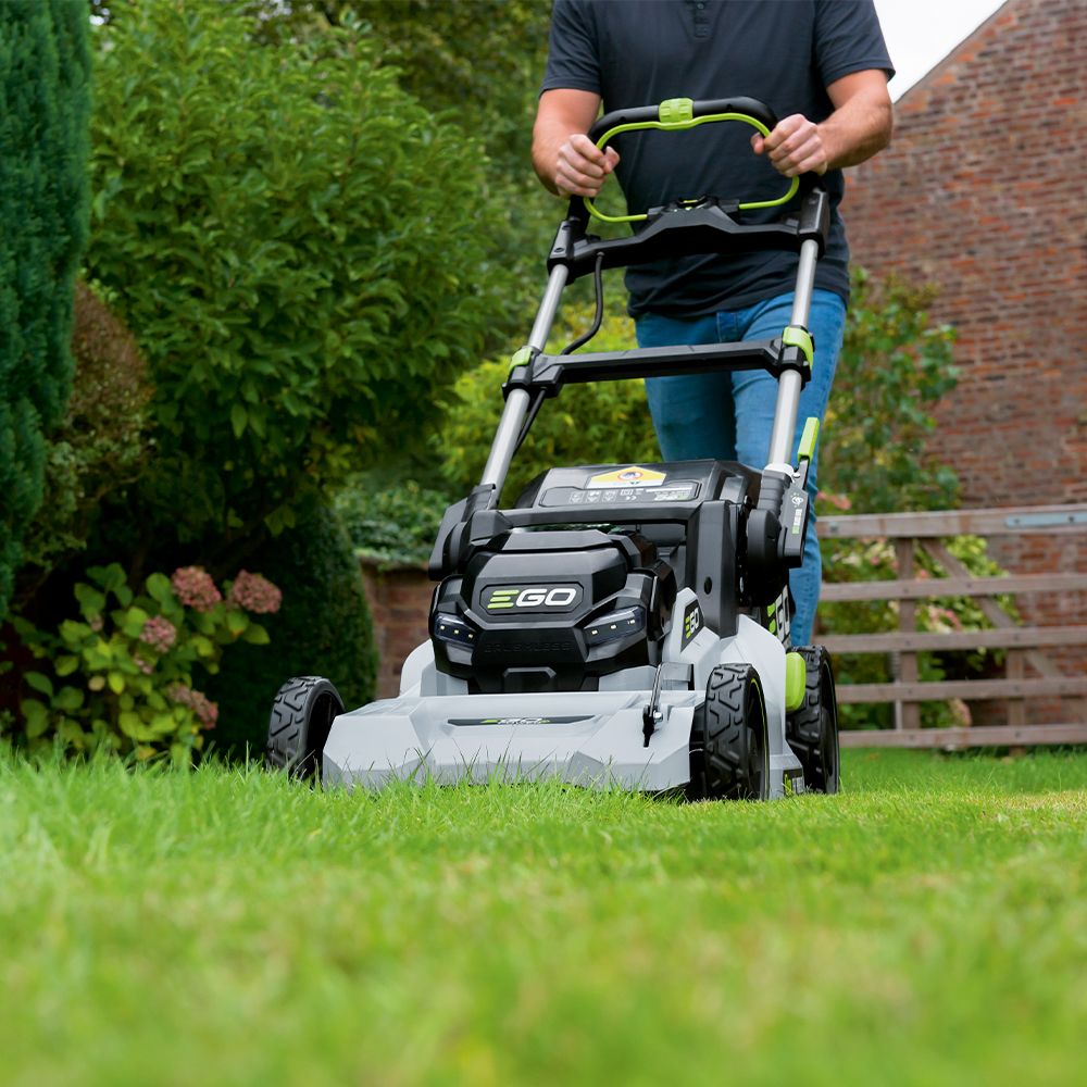 EGO LM1903E-SP 47CM LAWNMOWER WITH FAST CHARGER AND 5AH BATTERY