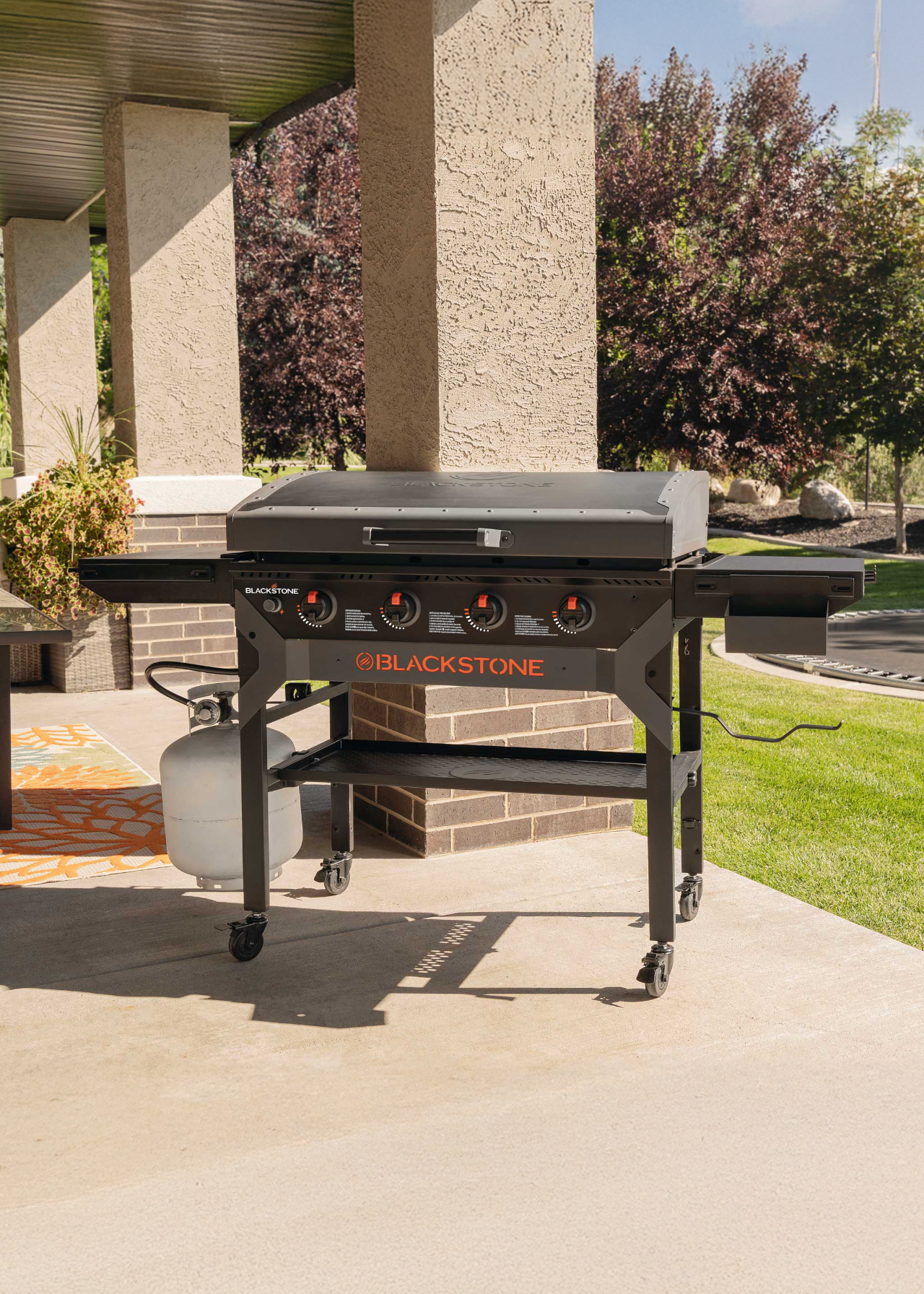 Black Stone 36" Iron Forged Blackout Griddle With Hood